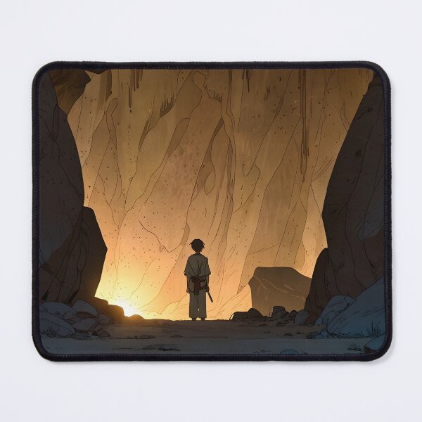 Item preview, Ancient Cave Explorer Art designed and sold by Ledsor.