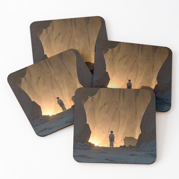 Item preview, Ancient Cave Explorer Art designed and sold by Ledsor.