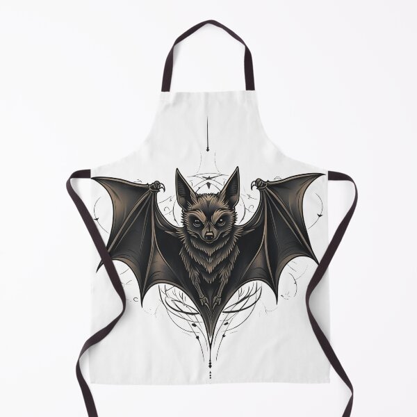 Item preview, Bat Tattoo Design | Symmetrical Gothic Linework Art designed and sold by ProDesignByMK.