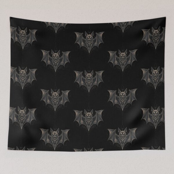 Item preview, Bat Tattoo Design | Symmetrical Gothic Linework Art designed and sold by ProDesignByMK.
