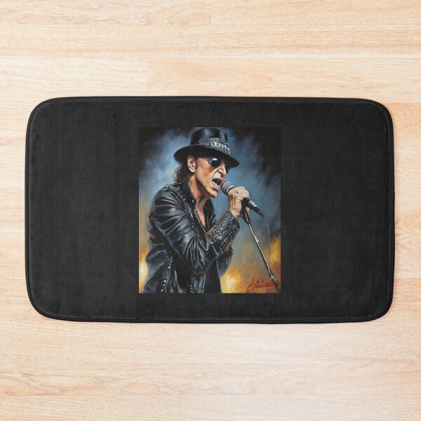 Item preview, "Klaus Meine: Rock Icon in Action" designed and sold by Artisticanvas.