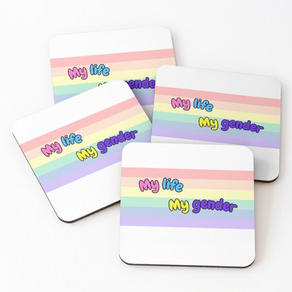 Artikelvorschau, My life My gender - pride style entworfen und verkauft von NumbCore.