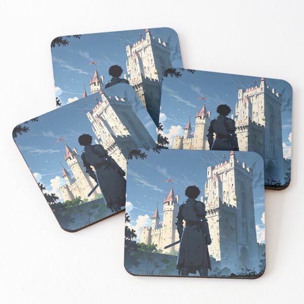 Item preview, Medieval Knight Castle View designed and sold by Ledsor.