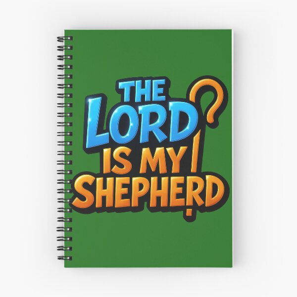 Aperçu de l'œuvre Le Seigneur est mon berger Verset biblique créée et vendue par SimplySelim.