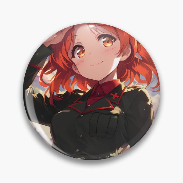 Item preview, Miho Nishizumi Girls und Panzer Anime Tank Commander Sunset designed and sold by Williamhallano.