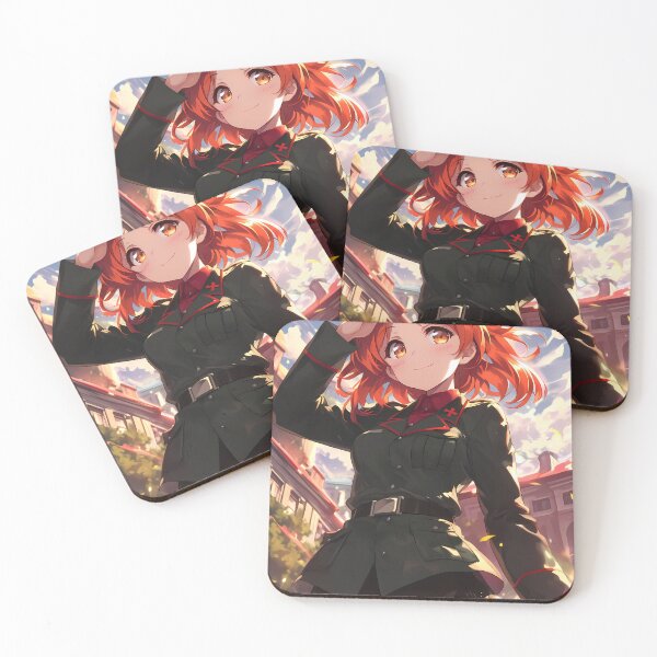 Item preview, Miho Nishizumi Girls und Panzer Anime Tank Commander Sunset designed and sold by Williamhallano.