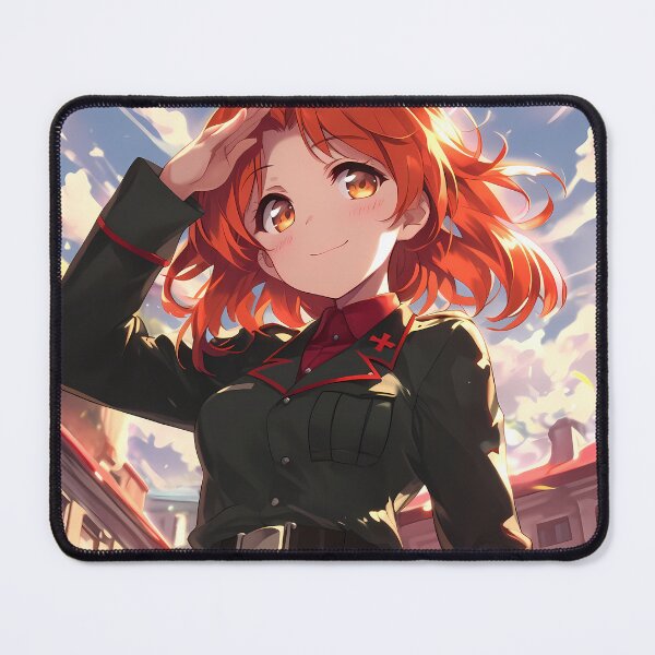 Item preview, Miho Nishizumi Girls und Panzer Anime Tank Commander Sunset designed and sold by Williamhallano.