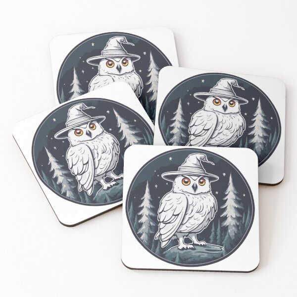 Item preview, Magical Wizard Owl designed and sold by FamiliarPufferfish.