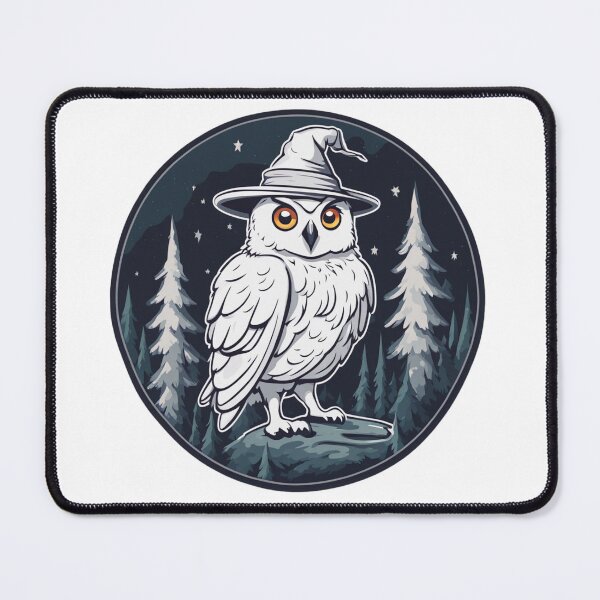 Item preview, Magical Wizard Owl designed and sold by FamiliarPufferfish.