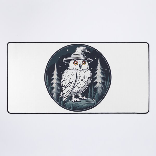Item preview, Magical Wizard Owl designed and sold by FamiliarPufferfish.