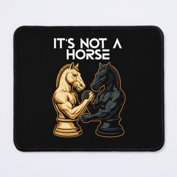Item preview, It's Not A Horse! Chess Knight Arm Wrestle - American Chess Day designed and sold by Serbin.