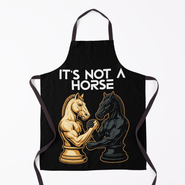 Item preview, It's Not A Horse! Chess Knight Arm Wrestle - American Chess Day designed and sold by Serbin.