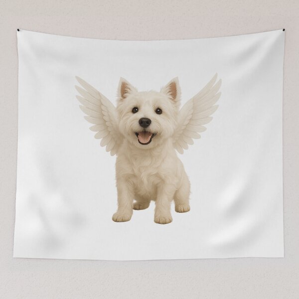 Item preview, Heavenly Westy designed and sold by WINGDOM.