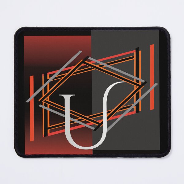 Item preview,  Cool Initial Art Design U designed and sold by RGSMOOTHFINGER.