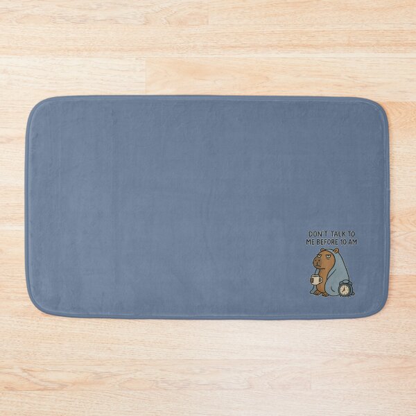 Item preview, Don't Talk to Me Berofe 10 AM Funny Capybara Sleeper designed and sold by RR-Arts.
