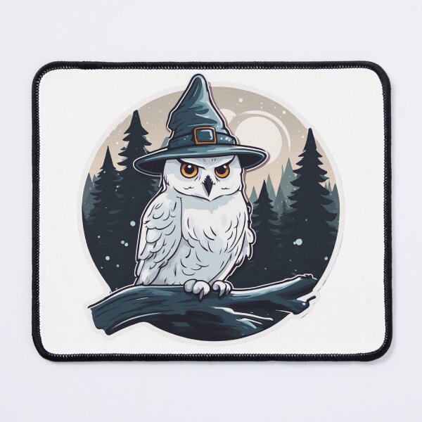 Item preview, Owl Forest Magician designed and sold by FamiliarPufferfish.