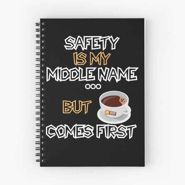 Item preview, Safety First Coffee – Funny Health and Safety Work Quote designed and sold by PeteLawliiet.