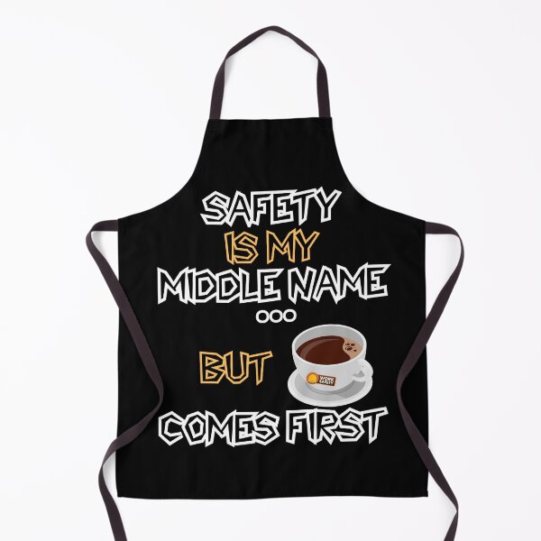 Item preview, Safety First Coffee – Funny Health and Safety Work Quote designed and sold by PeteLawliiet.