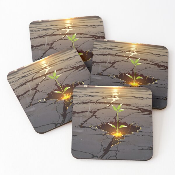 Item preview, Hopeful Sprout Devastated Land designed and sold by Ledsor.