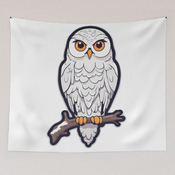 Item preview, Snowy Owl designed and sold by FamiliarPufferfish.