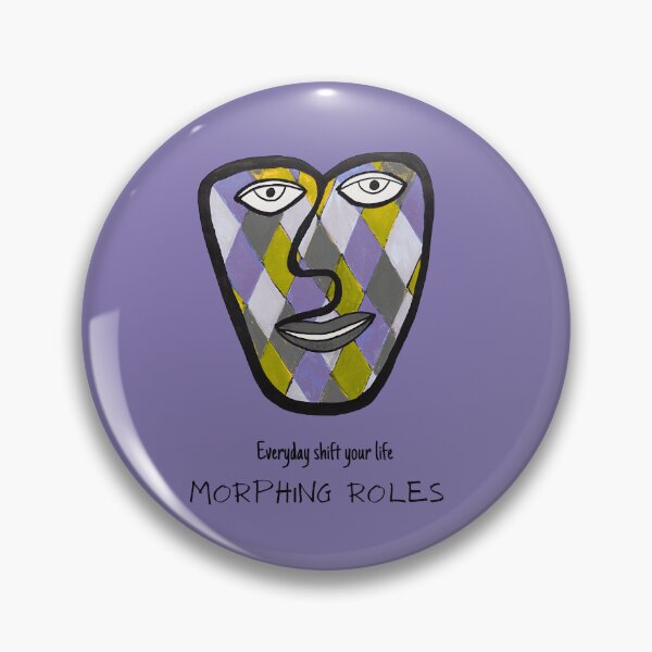 Artikelvorschau, Gesicht mit Morphing Roles - Verändern Sie Ihr Leben jeden Tag entworfen und verkauft von MotivTrustArt.