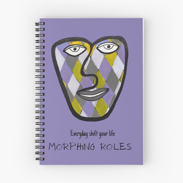 Item preview, Face with Morphing Roles - Everyday Shift your Life designed and sold by MotivTrustArt.