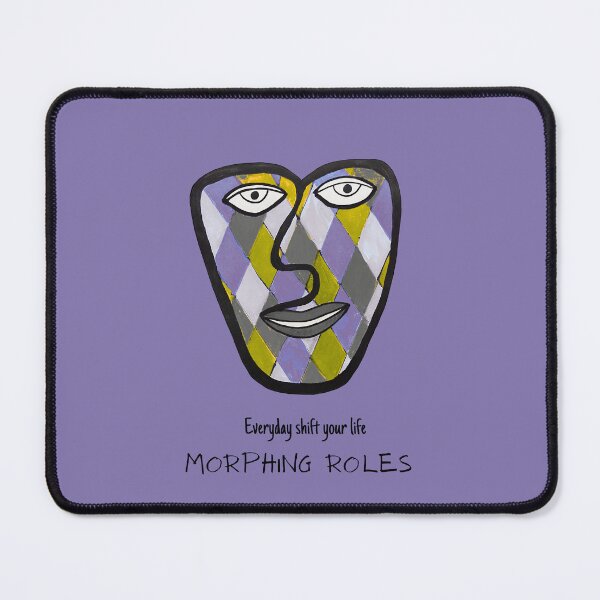 Item preview, Face with Morphing Roles - Everyday Shift your Life designed and sold by MotivTrustArt.