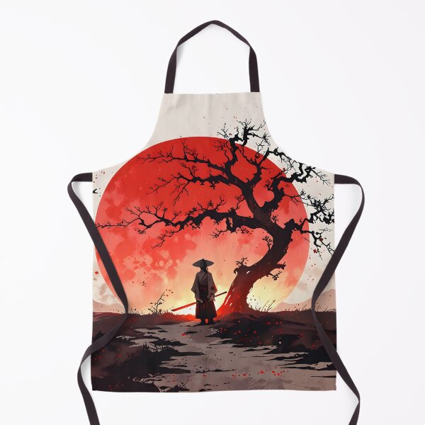 Item preview, Samurai Red Sun Contemplation designed and sold by Ledsor.