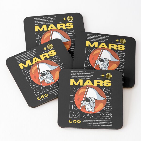 Item preview, Mars Astronaut Flag Space Exploration designed and sold by Abdu  Innovations.
