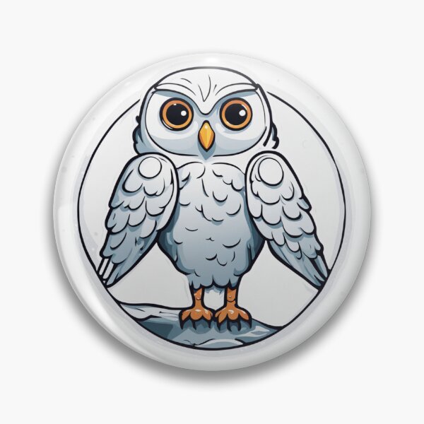 Item preview, Young Snowy Owl designed and sold by FamiliarPufferfish.