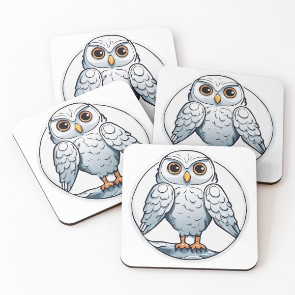 Item preview, Young Snowy Owl designed and sold by FamiliarPufferfish.