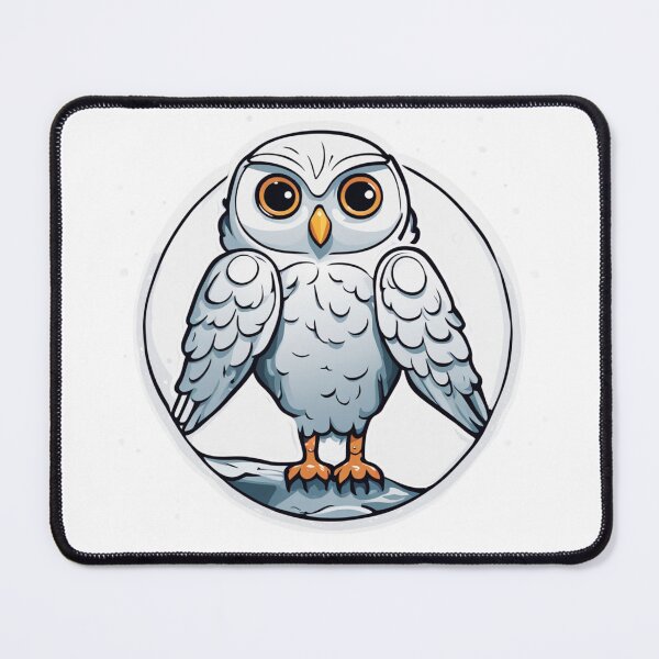 Item preview, Young Snowy Owl designed and sold by FamiliarPufferfish.