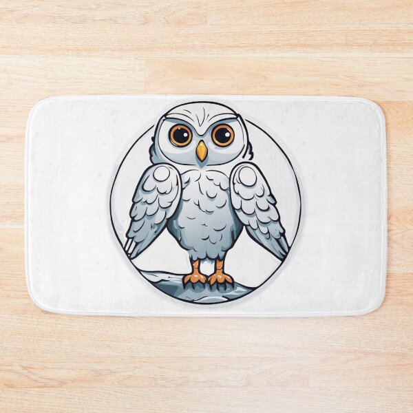 Item preview, Young Snowy Owl designed and sold by FamiliarPufferfish.