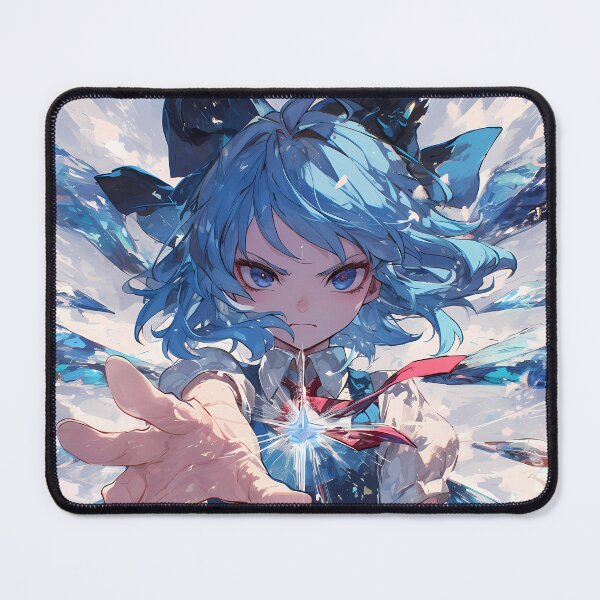 Item preview, Girl Cirno Touhou Project Anime Ice Magic Frost Queen designed and sold by GABRIELMURPHY.