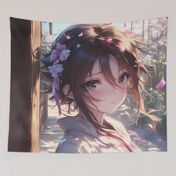 Item preview, Maho Nishizumi Girls und Panzer Anime Cherry Blossom Calm designed and sold by GABRIELMURPHY.
