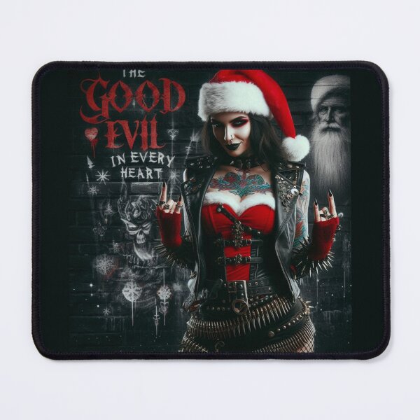 Item preview, Rock Lady Christmas Gesture Tattoo designed and sold by Voodoo Store Paranormal Collections.