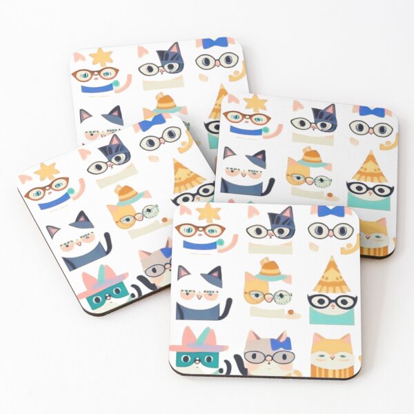 Item preview, Playfu quirky cats design designed and sold by AlienTechs.
