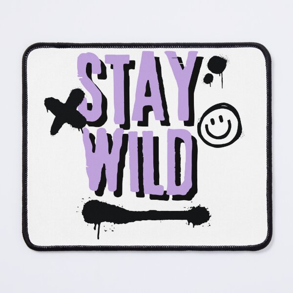 Item preview, STAY WILD PURPLE designed and sold by Tiny Joys Store.