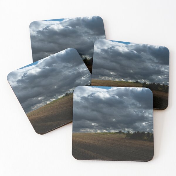 Item preview, Dramatic Clouds Over Rural Farmland Before a Storm designed and sold by minstr3l.