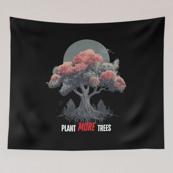 Item preview, Plant More Trees – Eco Activism Earth Day Aesthetic Tee Design designed and sold by MomentumbyOla.