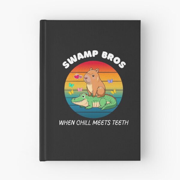 Item preview, Swamp Bros T-Shirt – Funny Alligator Duo Design for Nature & Reptile Lovers designed and sold by MaybeeShirts.