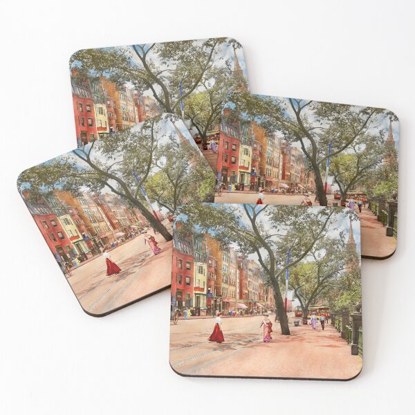 Item preview, City - Boston, MA - Boylston St 1915 designed and sold by Mike Savad Photography.