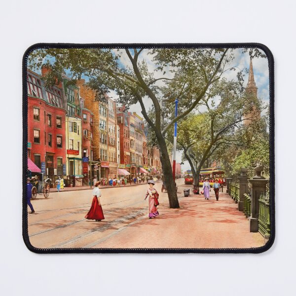 Item preview, City - Boston, MA - Boylston St 1915 designed and sold by Mike Savad Photography.