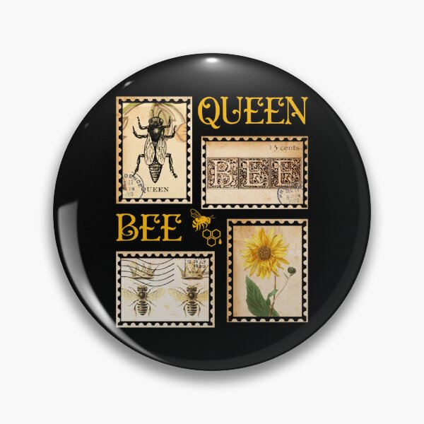 Item preview, QUEEN BEE VINTAGE STAMPS  designed and sold by FlutteringWings.