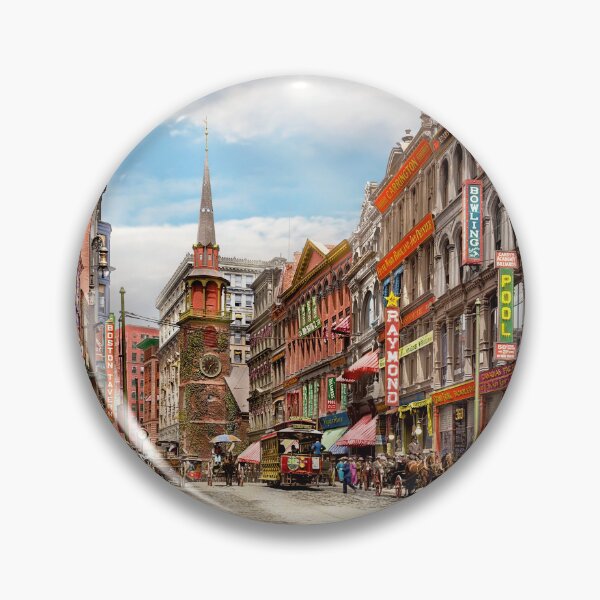 Item preview, City - Boston, MA - Downtown shopping district 1906 designed and sold by Mike Savad Photography.