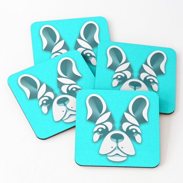 Item preview, Abstract French Bulldog - 3D Extrusion designed and sold by AmbientArtCo.