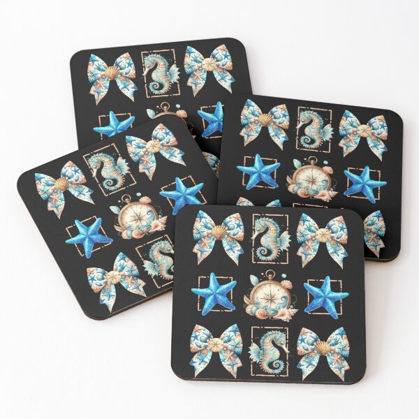 Item preview, BEACH AND BOWS COASTAL COQUETTE designed and sold by FlutteringWings.