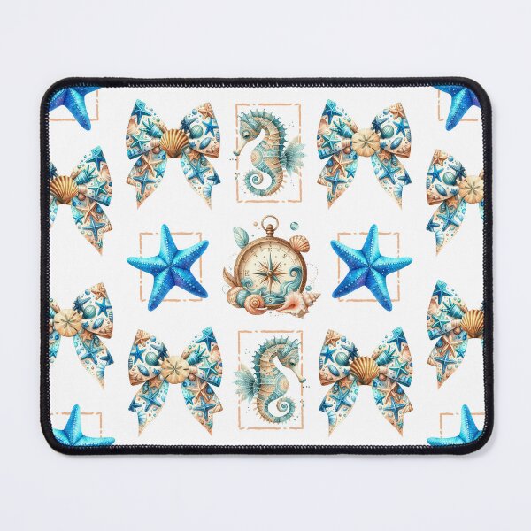Item preview, BEACH AND BOWS COASTAL COQUETTE designed and sold by FlutteringWings.