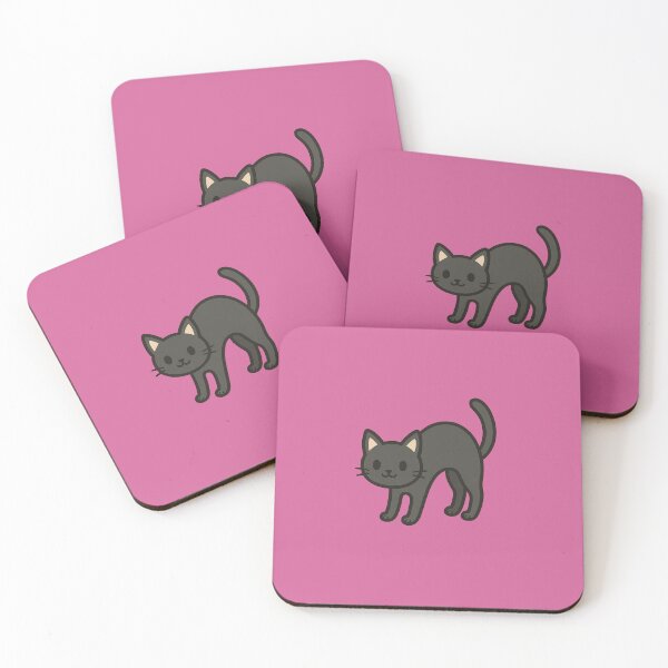 Item preview, Black Cat Arching designed and sold by Midnight Garden.