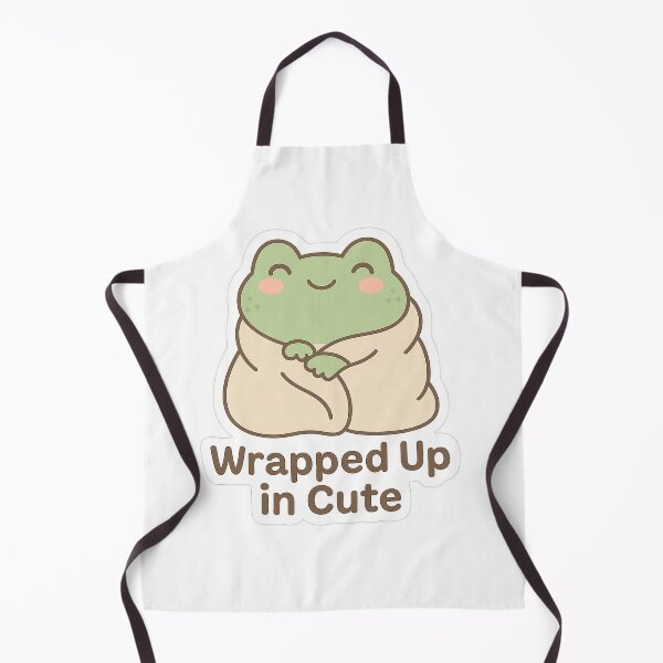 Item preview, Sleepy Frog Burrito – Cozy Frogcore Aesthetic Sticker designed and sold by Froggy Feelings.